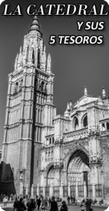 La Catedral de Toledo y sus 5 tesoros. La catedral de Santa María de Toledo, llamada también Catedral Primada de España, sede de la Archidiócesis de Toledo, es un edificio de arquitectura gótica, considerado por algunos como la opera magna del estilo gótico en España.  Conoce con nosotros la 2da. Catedral más grande de España, Un recorrido lleno de historia, arte, detalles y curiosidades.  De la mano de Secretos de Toledo descubrirás la Sala capitular, la Sacristía, El tesoro, El coro y el Altar Mayor.  Déjate llevar por nuestros guías oficiales en un viaje a través del tiempo y sumérgete en la historia de esta maravilla arquitectónica, patrimonio de la humanidad.