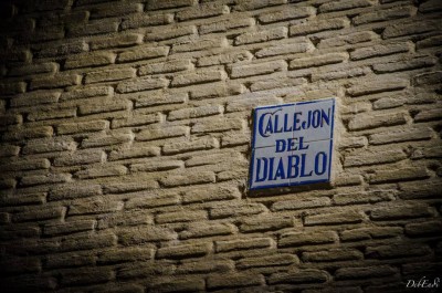 Callejon del Diablo en Toledo